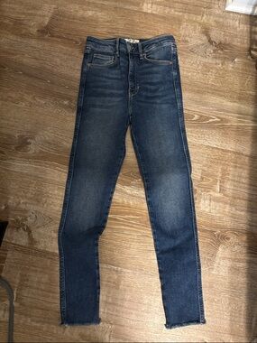 We The Free Skinny Jeans in Dark Blue Wash